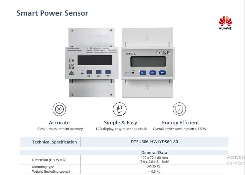 Huawei HW Meter for commercial projects 0