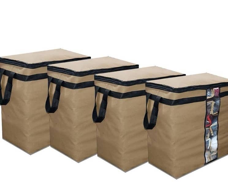 Non-Waven Storage Bag, pack of 4 2