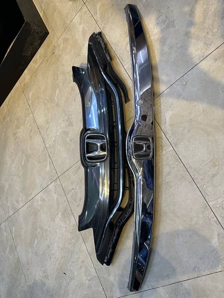 Honda Fit 2013-2018 front and back grill 0