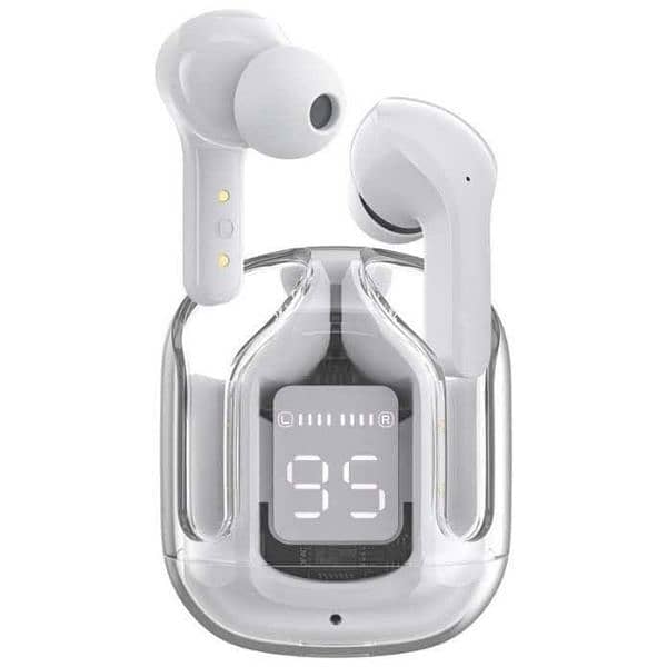 Transparent Air 31 digital case Earbuds. delivery free All Pakistan 6