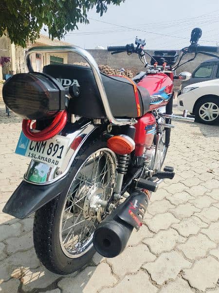 Honda CG 125 model 2022 lush condition Double saman 2