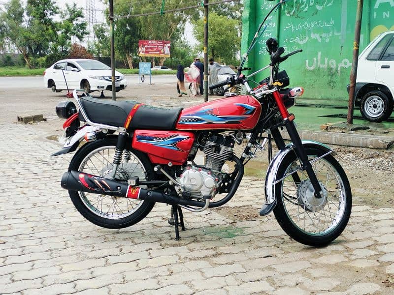 Honda CG 125 model 2022 lush condition Double saman 5