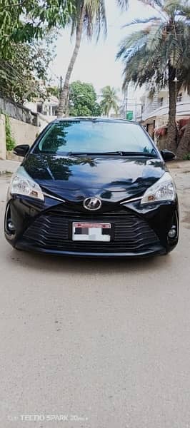 Toyota Vitz Push Start Genuine Condition 1