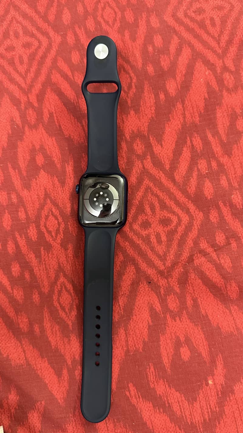 Apple watch series 6 navy blue color 44mm with full box 3