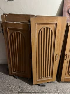 Original Diyar Closet Cabinets and Hard Board Doors for Sale