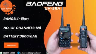 Walkie Talkie | Baofeng | UV-5RA | Wireless | Two Way Radio