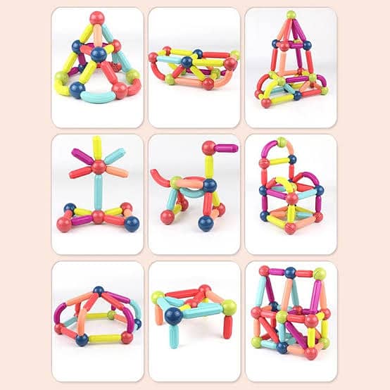 Magnetic Stick Building Blocks Set 25pec Rs. 1500.00/-Rs. 1999.00(25%) 2