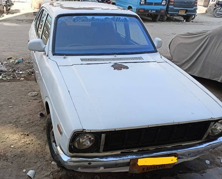 Toyota Starlet 1973 REG 1983 Good Condition 1