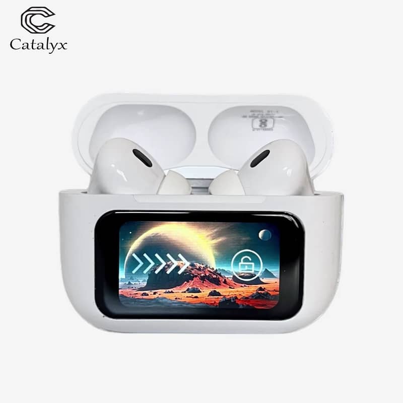 Airpods Pro with Touch Screen Display - ANC and ENC Wireless Earbuds 1