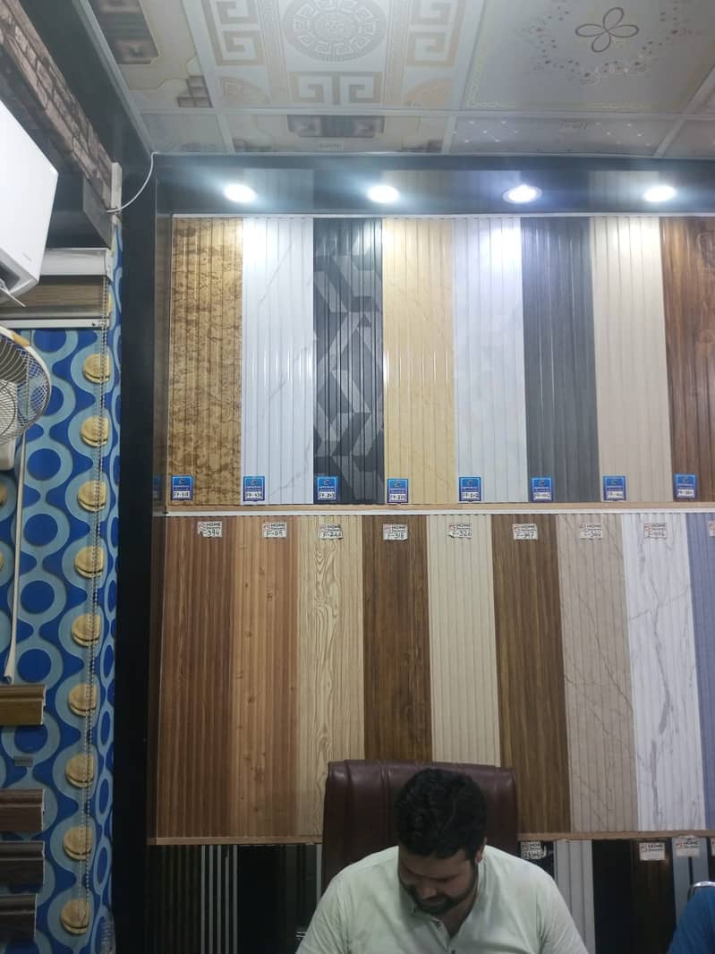 WallPaper/ Wpc wall panel/Pvc wall panel/Gypsum ceiling/fency ceiling 3