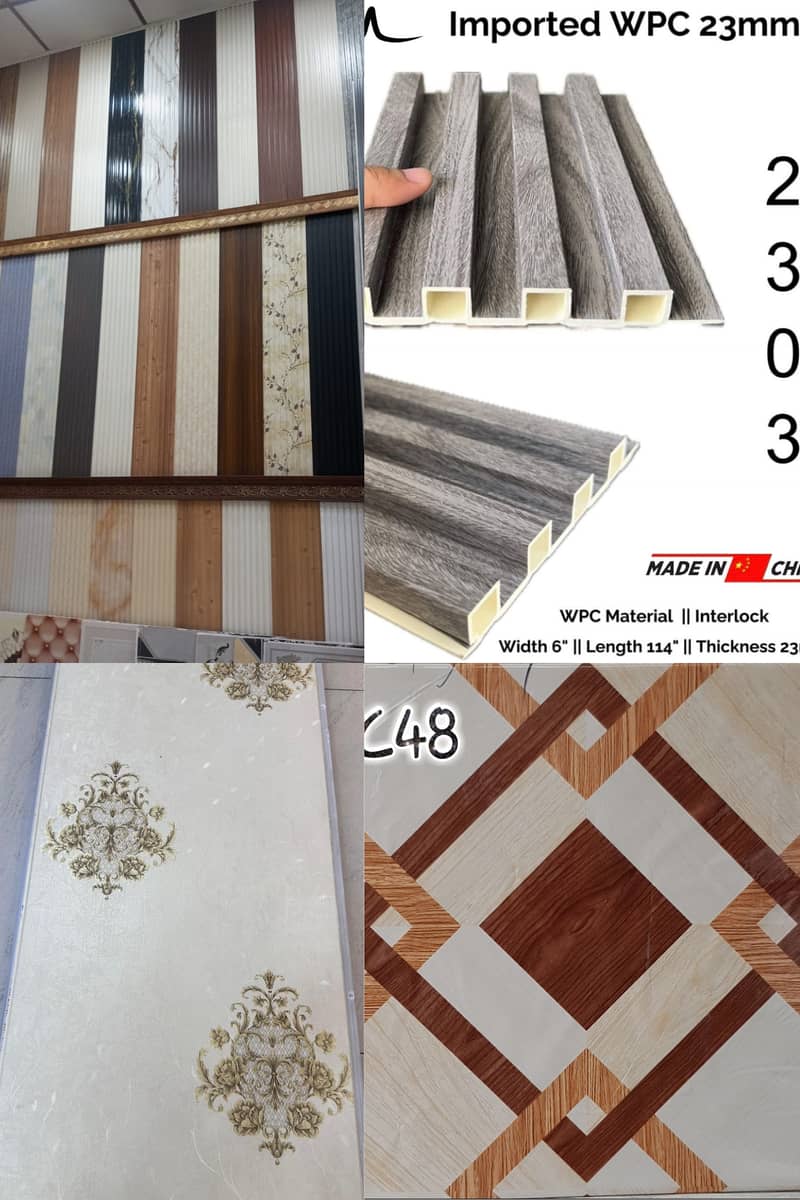 Wooden PVC Panels/PVC wall Panels/Wpc Wall Panels/PVC Panels office 18