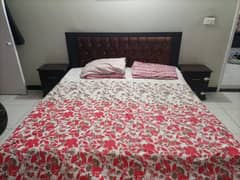 Bed Set with 2 side Table and  Dresser Without Mattress