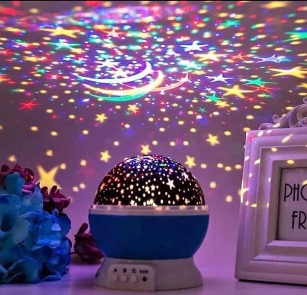 Night Light Star Lamp Starry Sky Projector Baby Light 360° Rotation 1