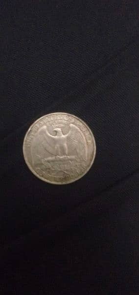 USA coin very antique coin one quartar dollar 2