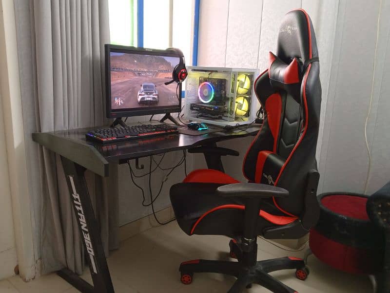 FULL Gaming Setup With Gaming Chair And Gaming Table 5