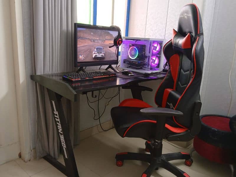 FULL Gaming Setup With Gaming Chair And Gaming Table 6