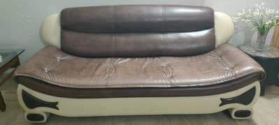 Leather Sofa Set