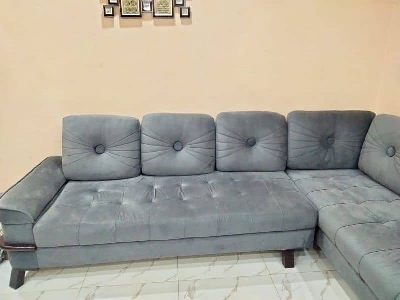 L shape sofa 1