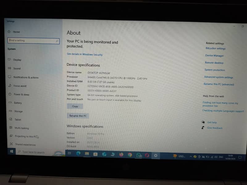 hp elite book i5 third generation 3