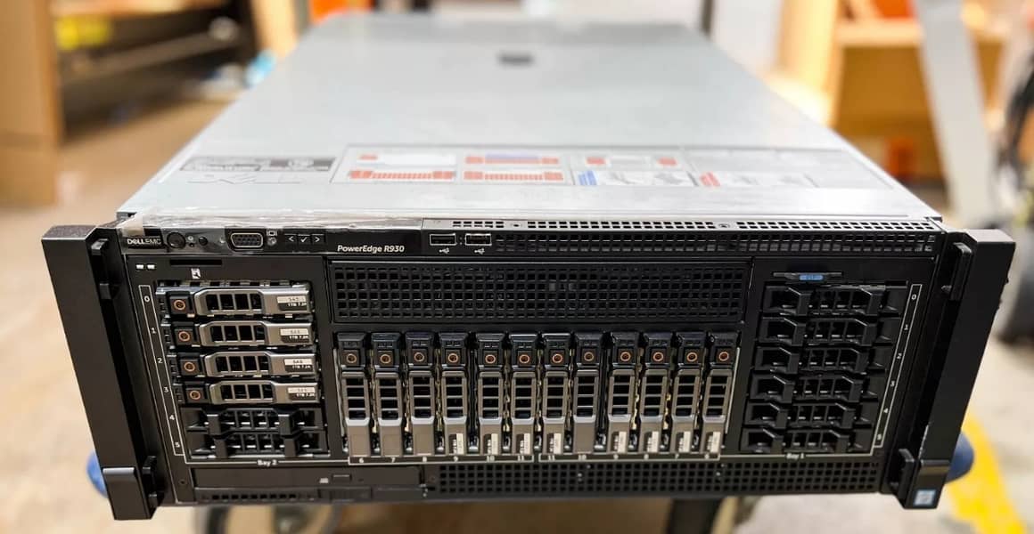 Dell Poweredge R930 Xeon E7-8890 V4 Server SAS ECC RDIMM DL-580 0