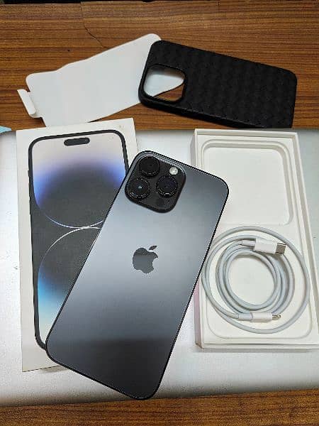 iPhone 14 Pro Max 128gb Pta Approved Complete Box 1