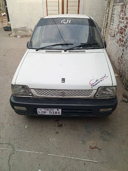 Suzuki Mehran VX 1991 urgent sale 5