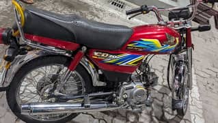 Honda CD 70 A1 Condition only 8k driven