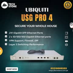 Ubiquiti/UniFi/USG-Pro-4/Best/Security/Gateway (With Box)