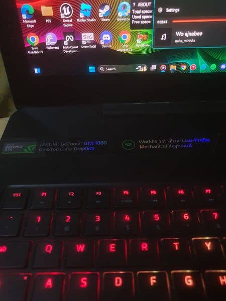 razer blade pro 17 i7 7820hk 32gb gtx 1080 4k touch gaming laptop 6