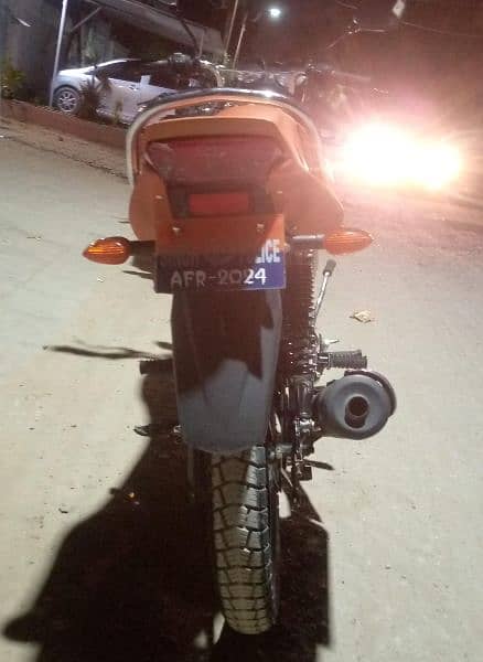 yamaha 125 ybrg for sale in khi u registered 3