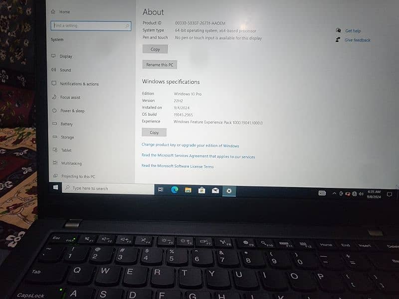 Lenovo T460s 9