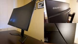 Gigabyte G32QC 32 inch 165Hz 1ms Curved Gaming Monitor