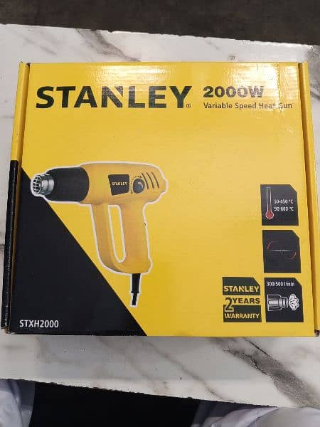 2000W Variable Speed Heat Gun STANLEY Brand 2