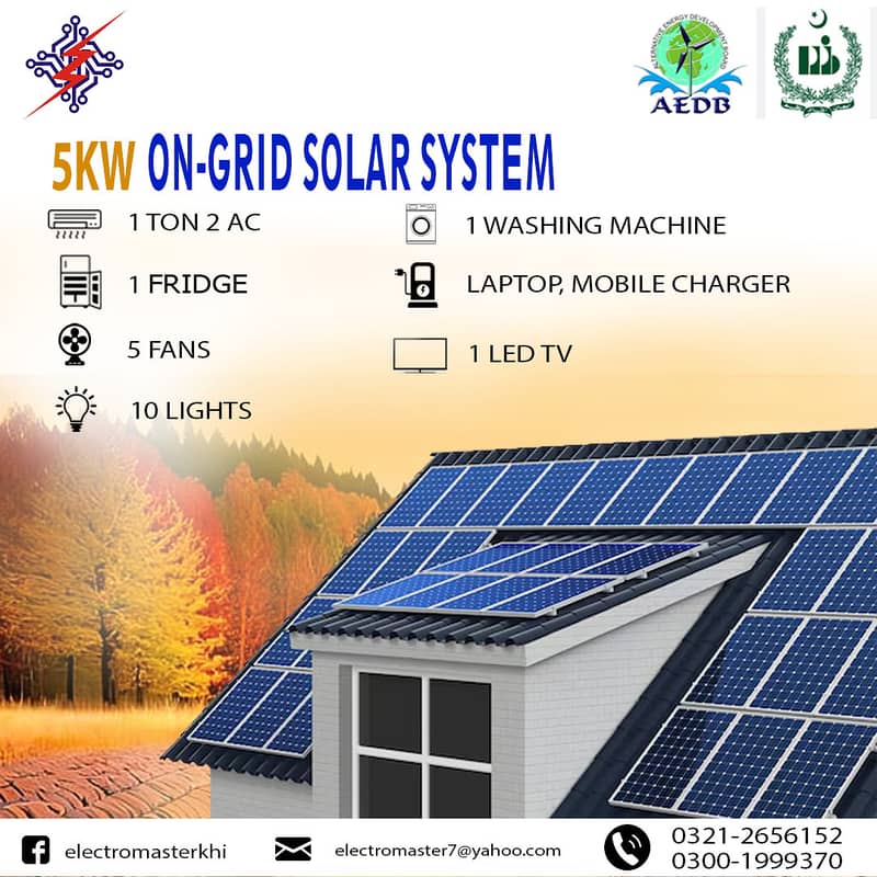 ON-GRID | OFF-GRID | HYBRID | 5KW | 10KW | 20KW to 1MW Solar System 0