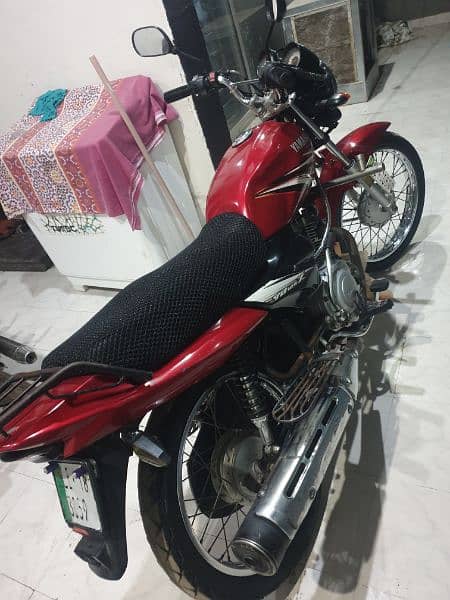 yamaha yb125z 8