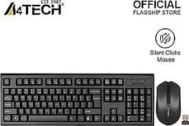 A4Tech 3000NS – 2.4G Wireless Keyboard And Mouse Combo 0