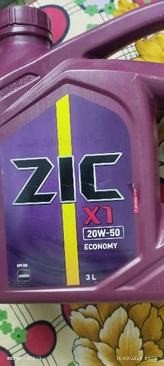 Zic Engine Oil 20w 50 - New 0