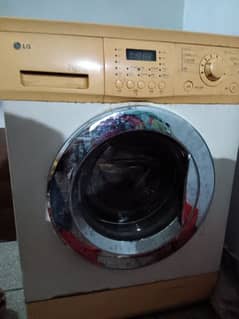 LG 7kg fully automatic front loading washing machine 0