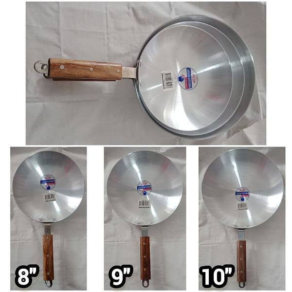 Aluminum Frying Pan 8" (8 Inches) 0