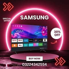 limited offer 75  inch led tv samsung Smart Rs=112000/= 03224342554