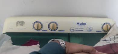 Haier Washing And Dryer Machine in new condition