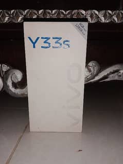 Vivo y33s with original box and chrger