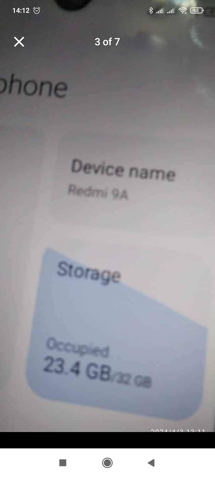 Redmi 9A for sale 4