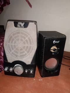 Two speakers