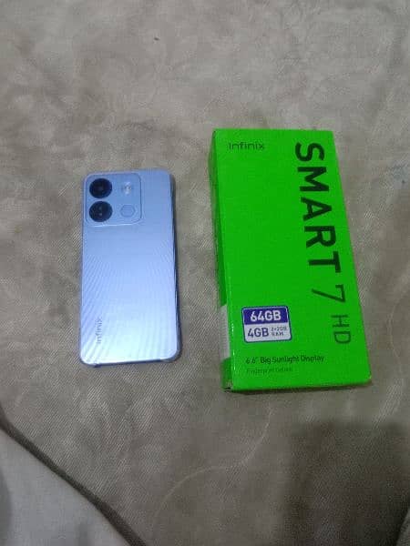 infinix Smart 7 +4gb+64gb) in very good condition 3