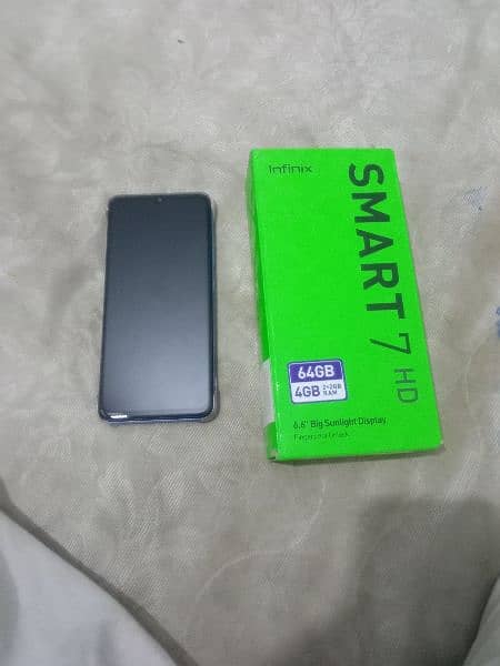 infinix Smart 7 +4gb+64gb) in very good condition 4