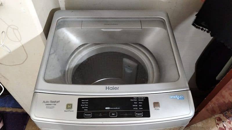 haier washing machine 0