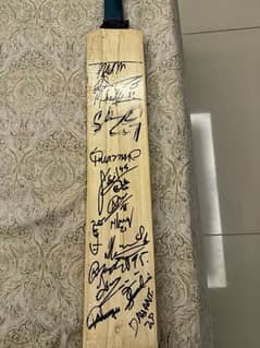 Signed Bat