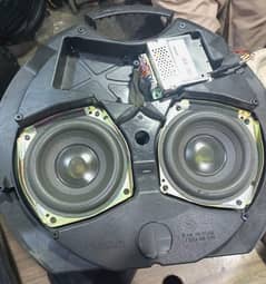 Bose sparewheel car double sub woofer USA