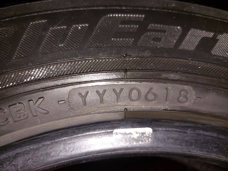 4 Yokohama Tyers 155/70/R13 3